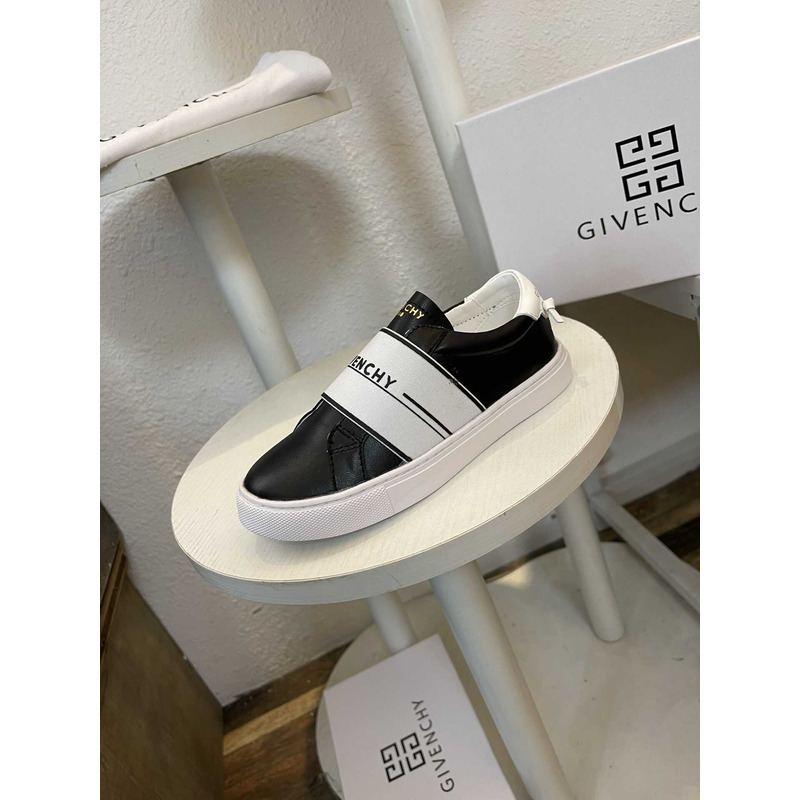 Givenchy Logo Kids Sneakers Black&White