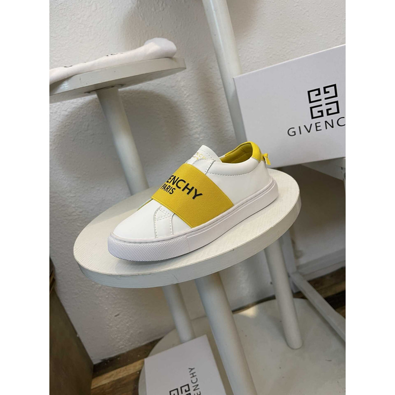 Givenchy Logo Kids Sneakers White&Yellow