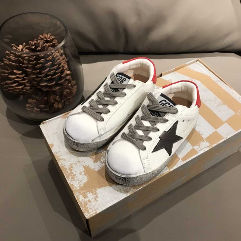 ggdb kids S*per-star white&grey sneakers