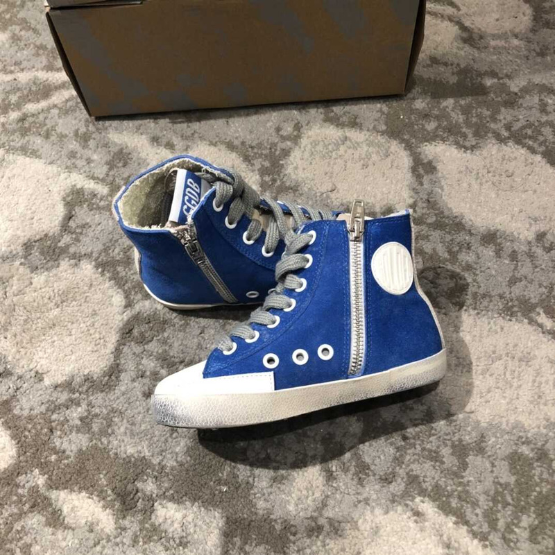 GGDB Kids Francy Classic Suede Sneakers Blue