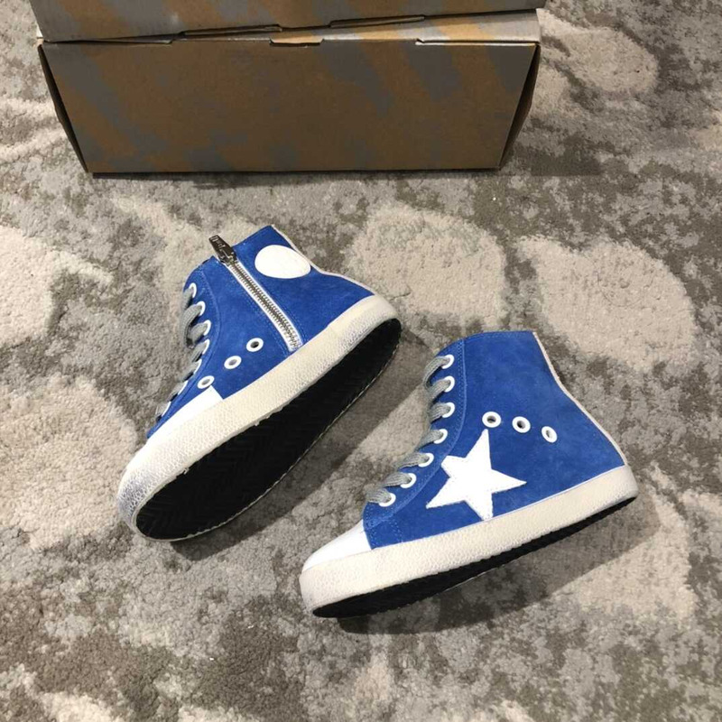 GGDB Kids Francy Classic Suede Sneakers Blue