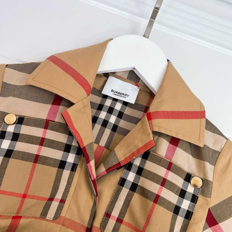 B**rry vintage check kids dress