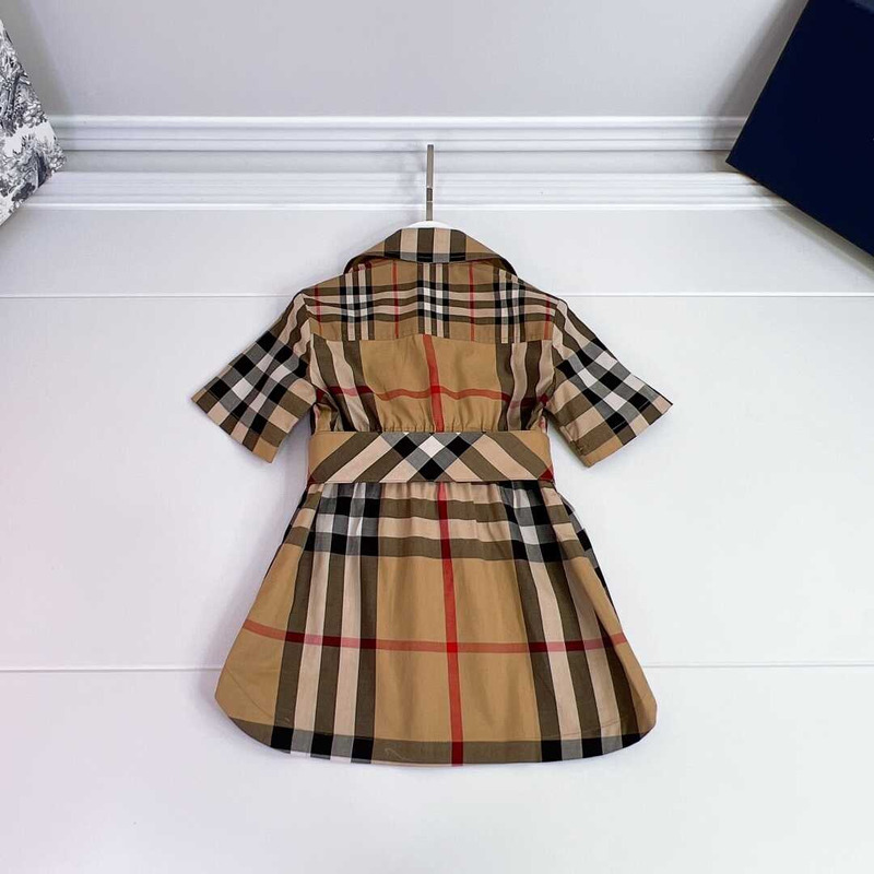 B**rry vintage check kids dress