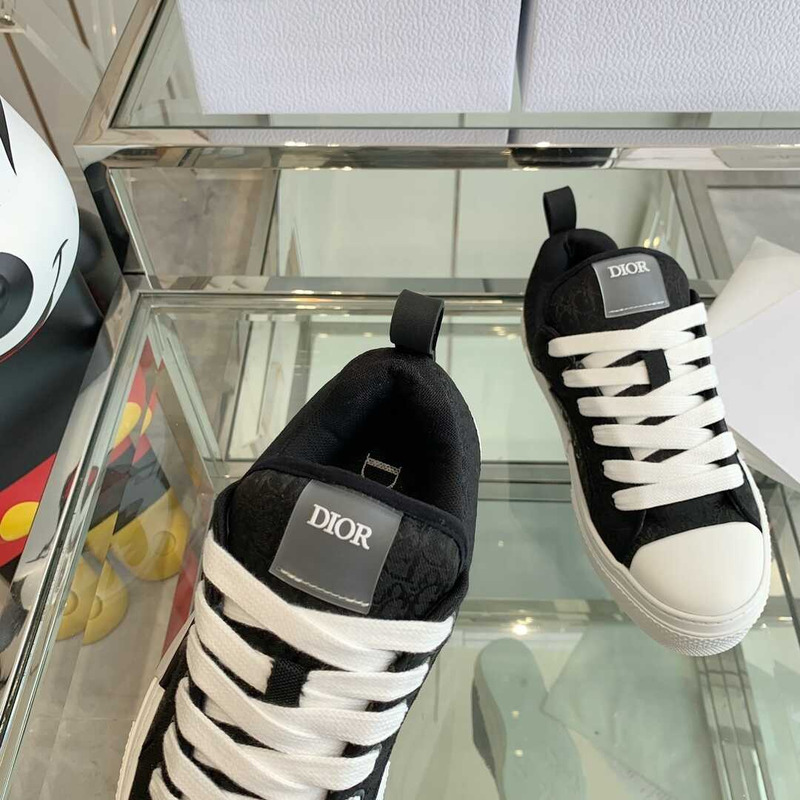 D*or b23 skater oblique jacquard sneaker black