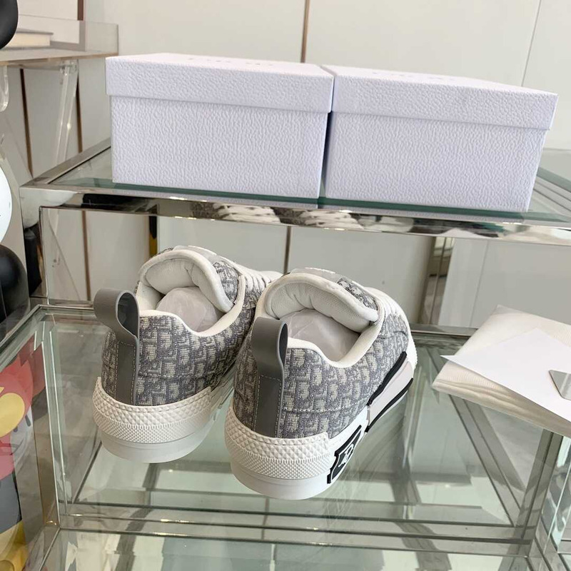 D*or b23 skater oblique jacquard sneaker gray