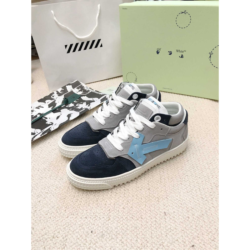 Off White Off Court Low Top Grey Blue