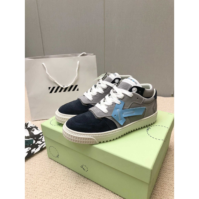 Off White Off Court Low Top Grey Blue