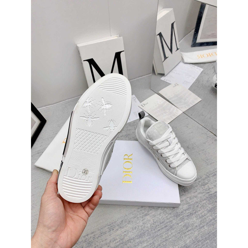 D*or b23 skater low top cream oblique jacquard