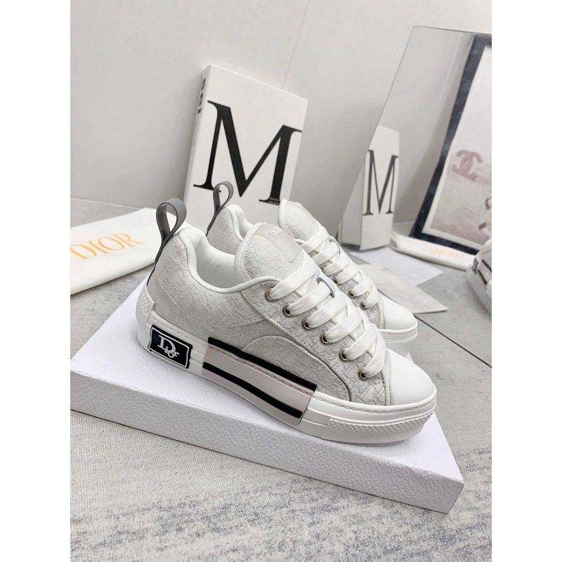 D*or b23 skater low top cream oblique jacquard