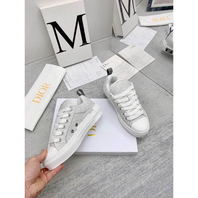 D*or b23 skater low top cream oblique jacquard