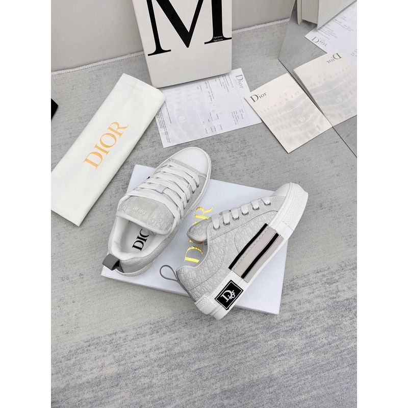 D*or b23 skater low top cream oblique jacquard