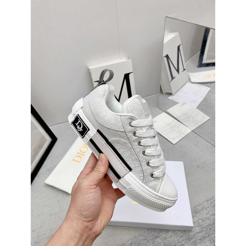 D*or b23 skater low top cream oblique jacquard