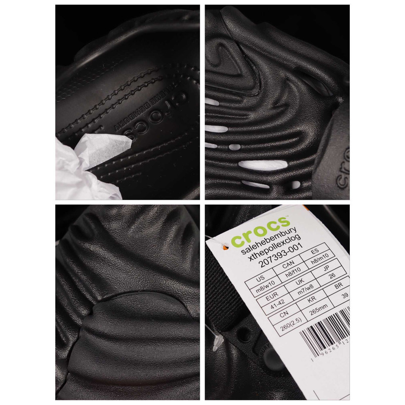 salehe bembury x Cr*0*s pollex clog black