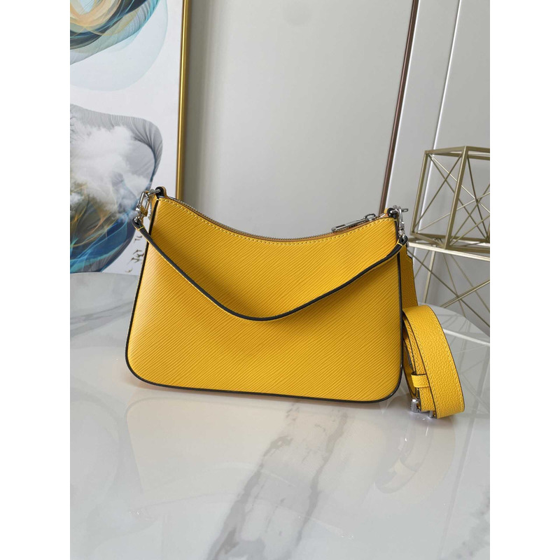 l**is V*t*n marelle handbag cowhide leather yellow