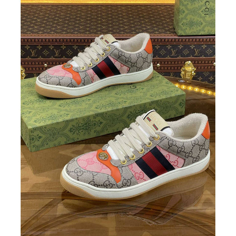 G*u*i screener sneakers pink