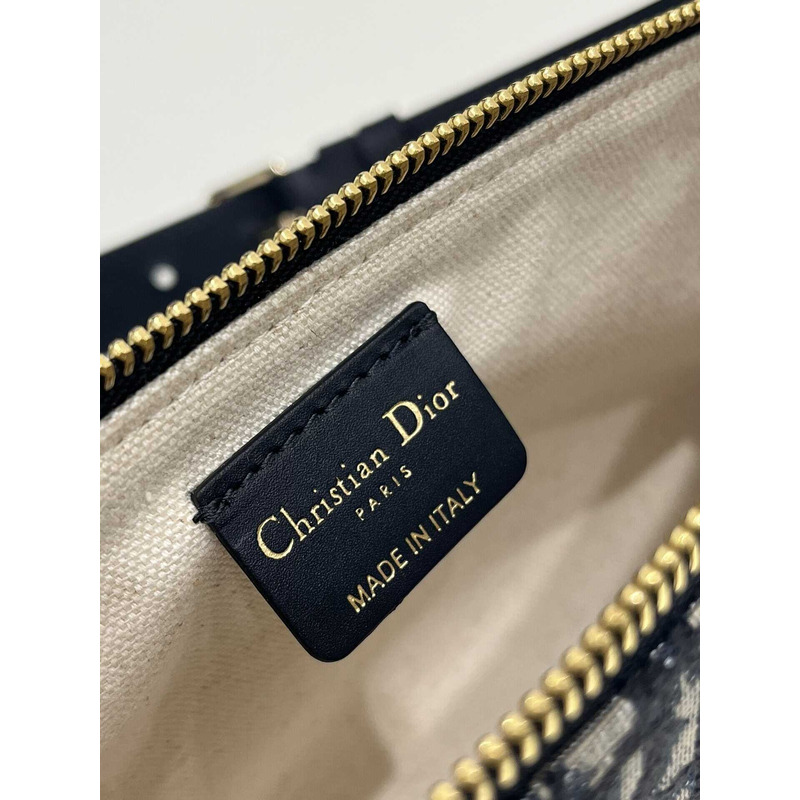 D*or club bag oblique jacquard blue D*or