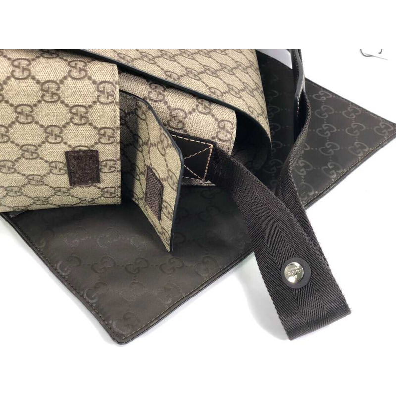 g*u*i diaper bag crossbody gg S*p*e brown