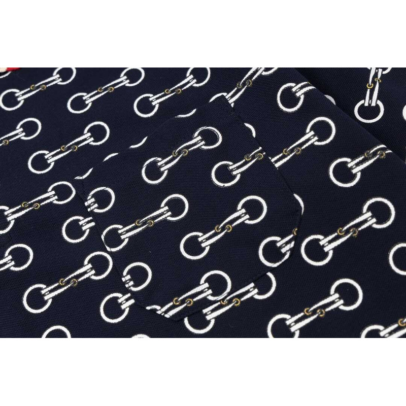 G*u*i print polo shirts black