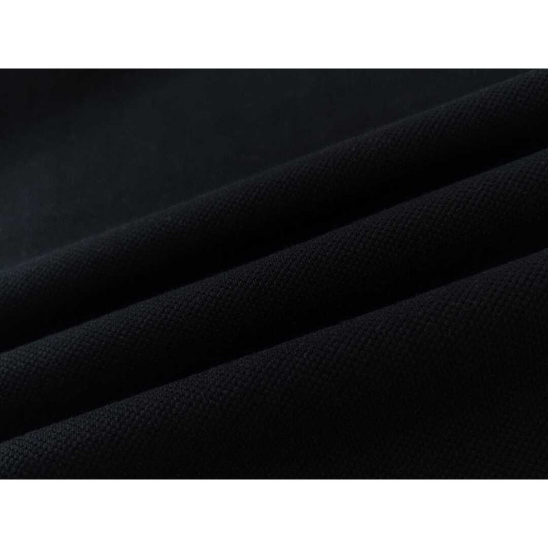 G*u*i men stretch  cotton piquet polo shirt black