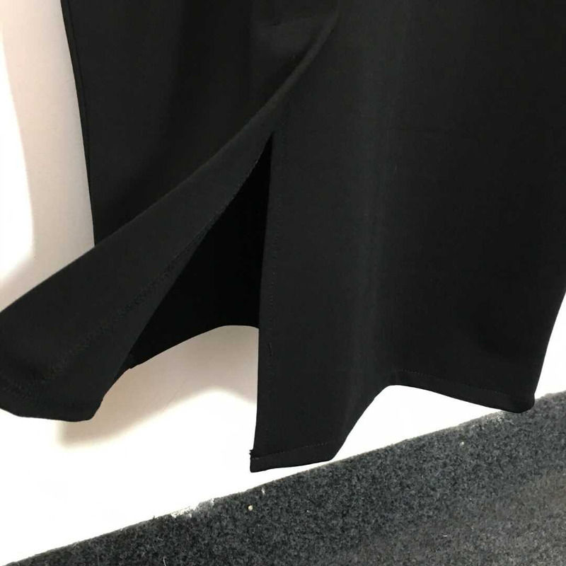 Dolce & Gabbana Stretch Viscose Jersey Midi Dress Black