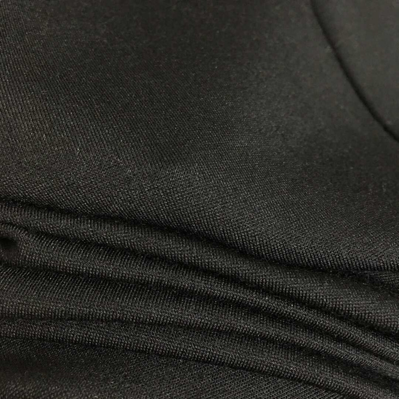 Dolce & Gabbana Stretch Viscose Jersey Midi Dress Black