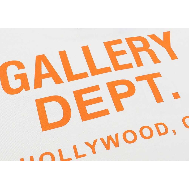 Gallery Dept. Cotton Logo T-Shirt White