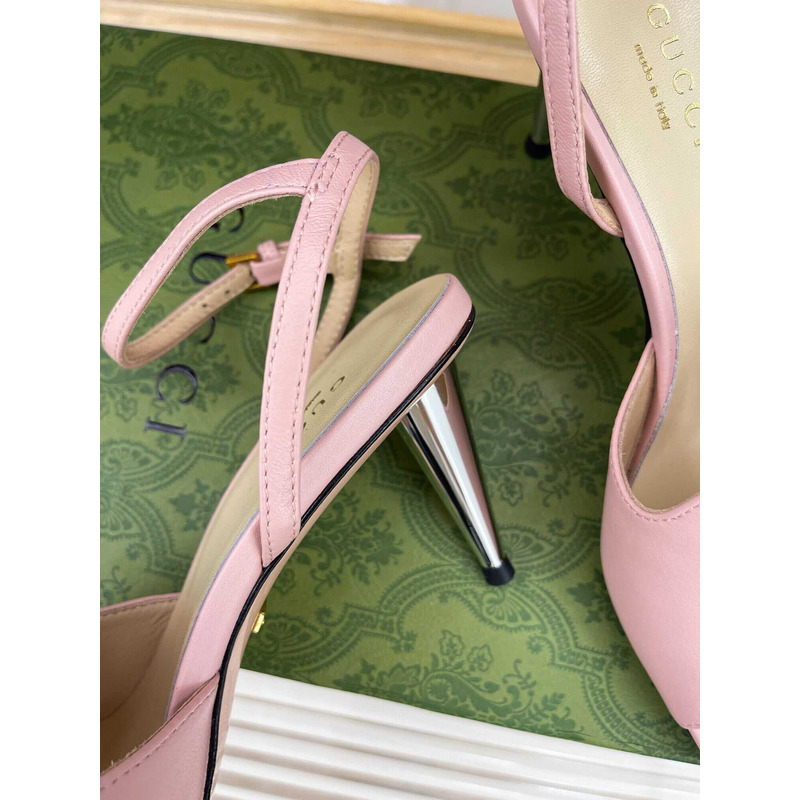 G*u*i blondie series high-heeled sandals pink