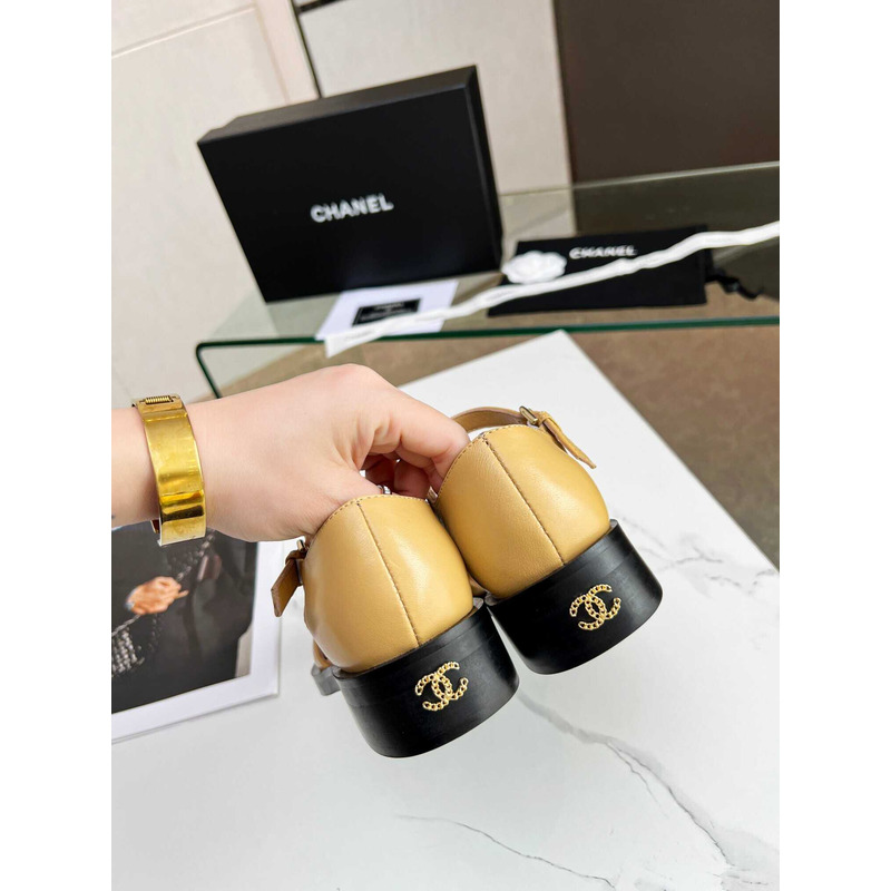 Ch*el casual style street style plain party style office style yellow and black