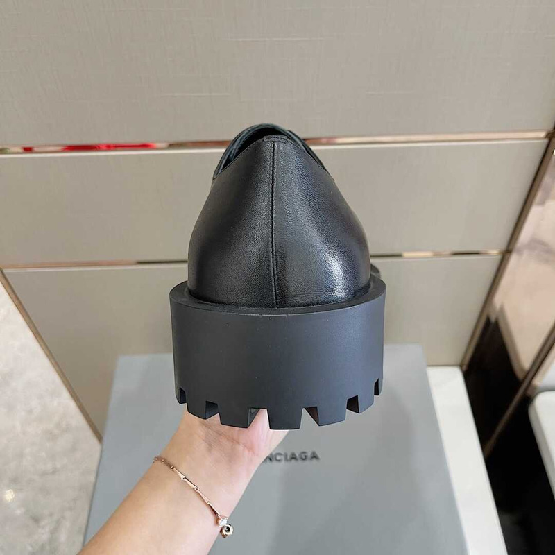 Ba*len*cia*ga rhino derby shoes black