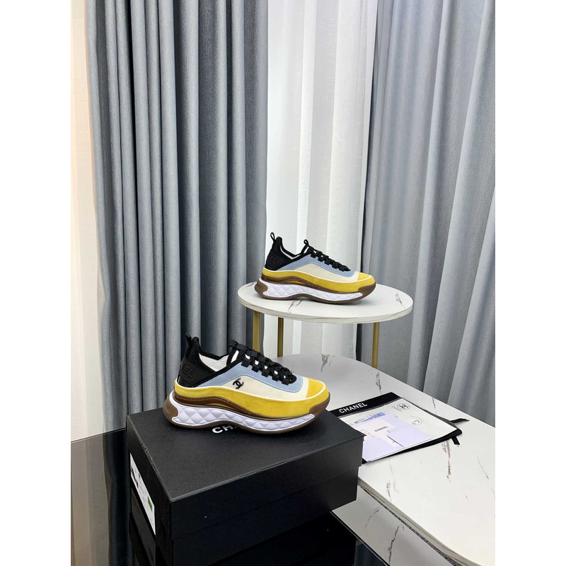 Ch*el low top trainer multi color