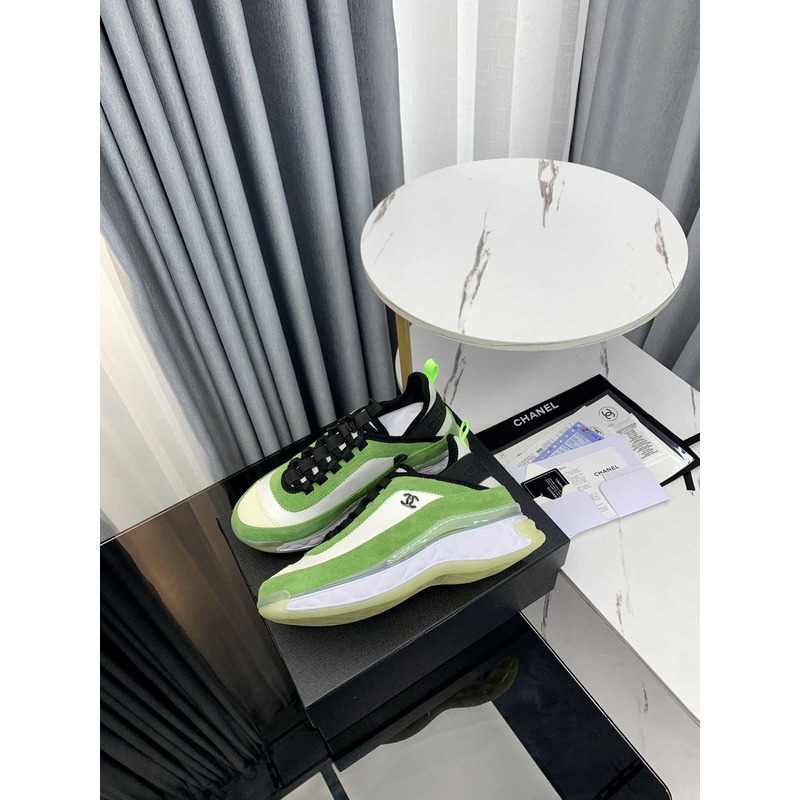 Ch*el low top trainer green