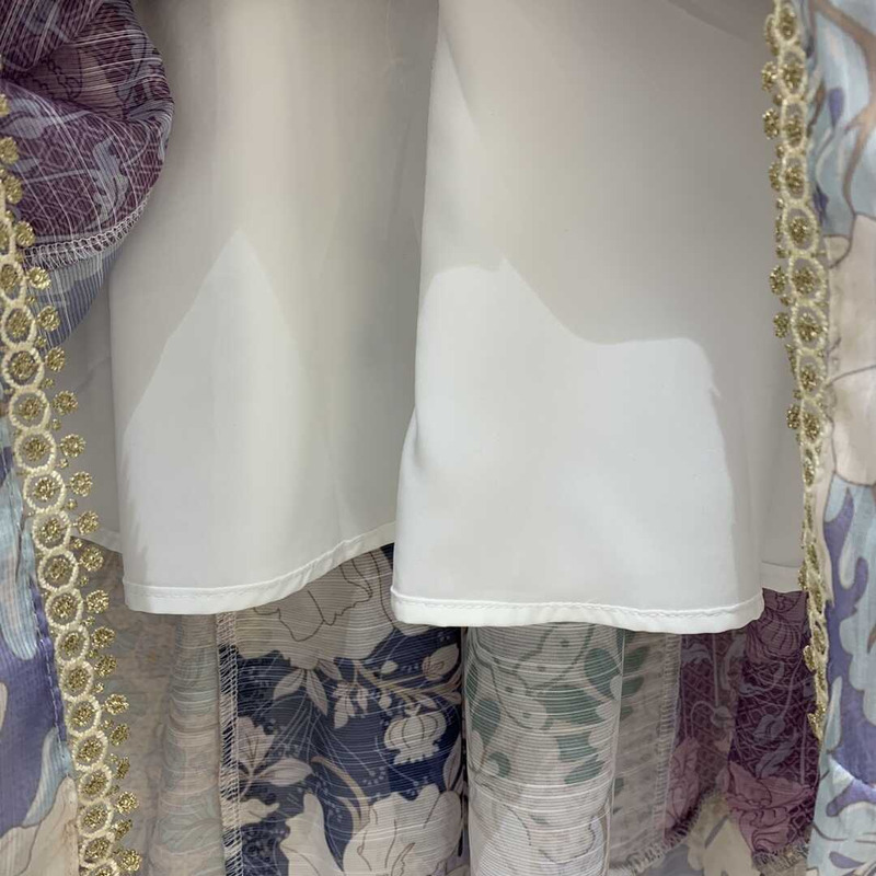 Zimmermann Celestial Silk Minidress  Floral