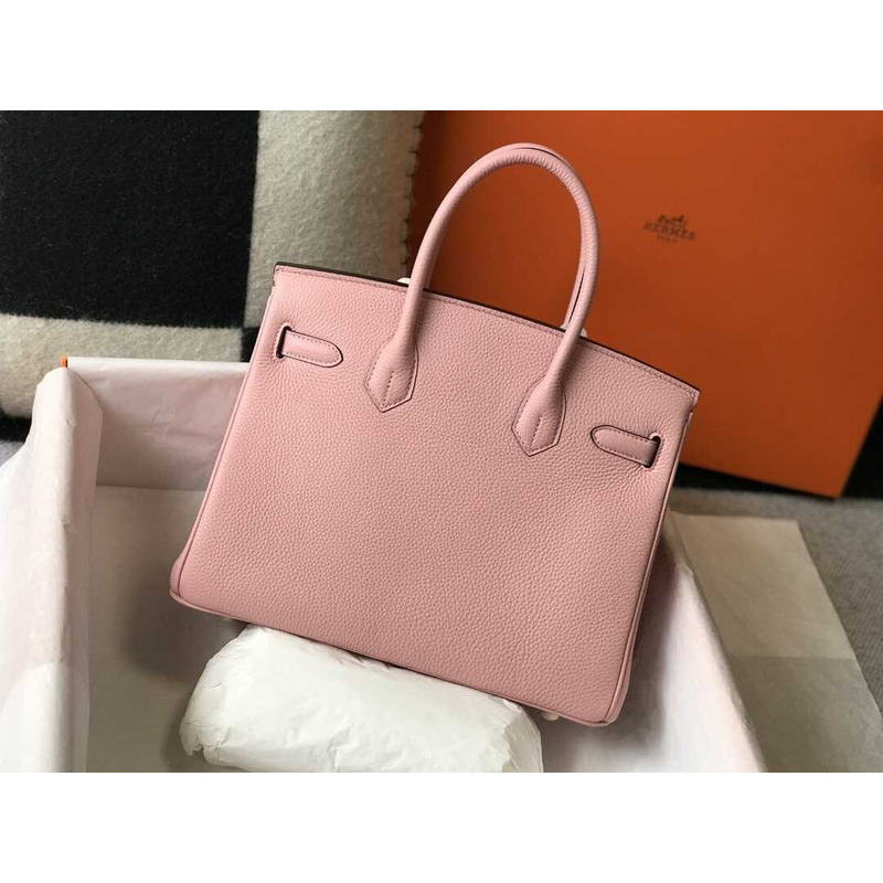 H**mes birkin togo 35 gris tourterelle pink
