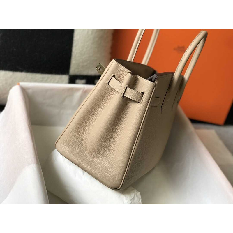 H**mes birkin togo 35 gris tourterelle beige