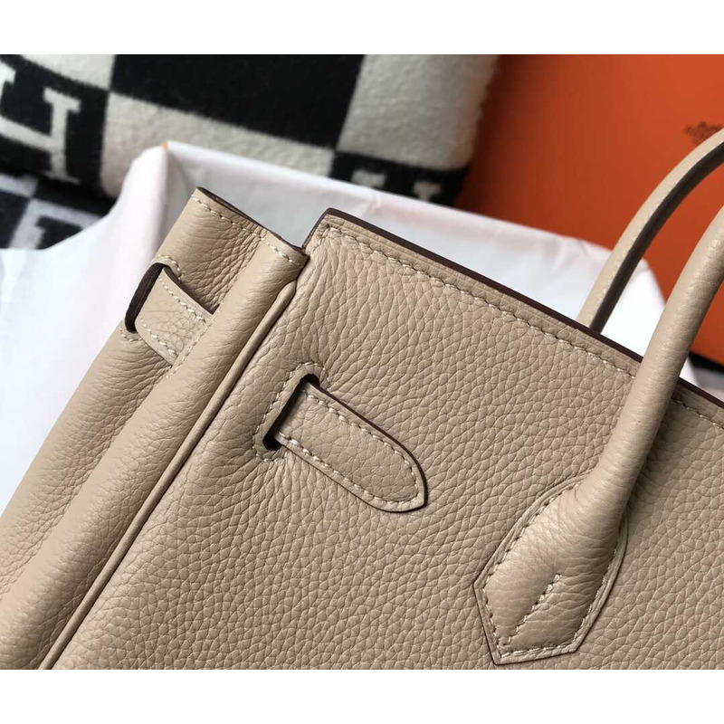 H**mes birkin togo 35 gris tourterelle beige