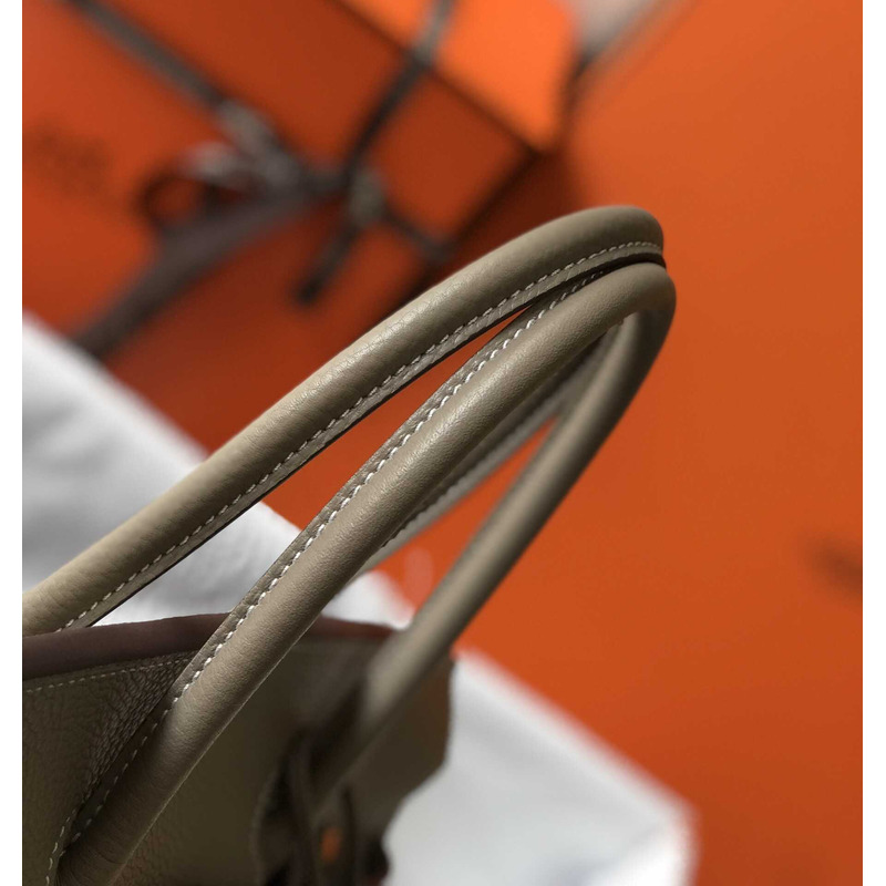 H**mes  birkin togo 35 gris tourterelle beige