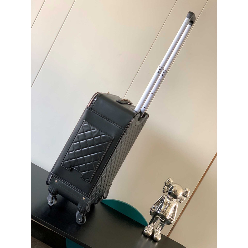 Ch*el  low-key lozenge trolley suitcase