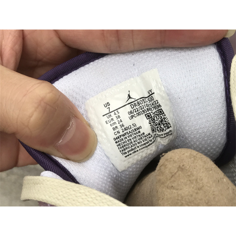 Jordan 1 Low Unity Purple