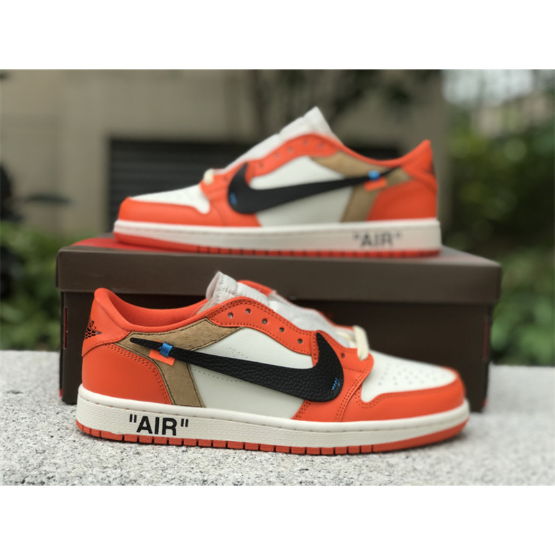 Jordan 1 Low x Off-White Orange