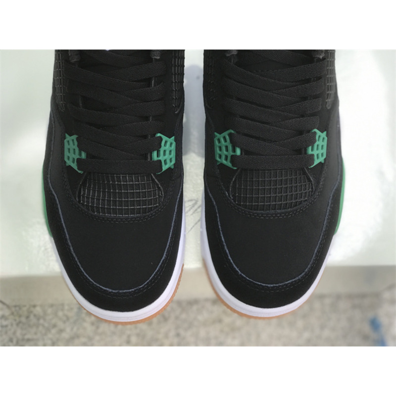 Jordan Retro 4 Black And Green