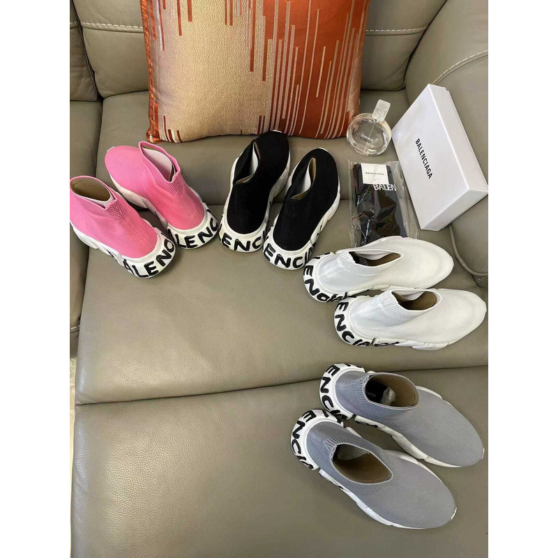 Ba*len*cia*ga speed 2.0 graffiti sneakers black