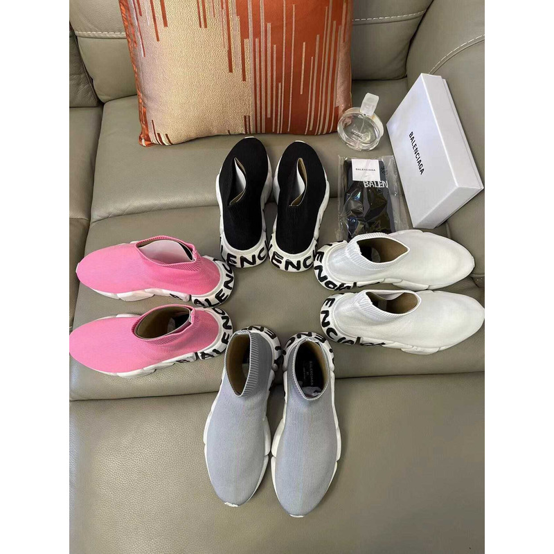 Ba*len*cia*ga speed 2.0 graffiti sneakers black