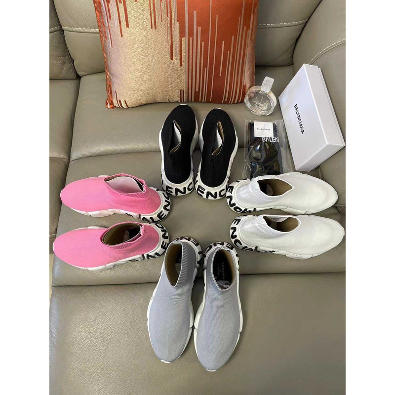 Ba*len*cia*ga speed 2.0 graffiti sneakers black