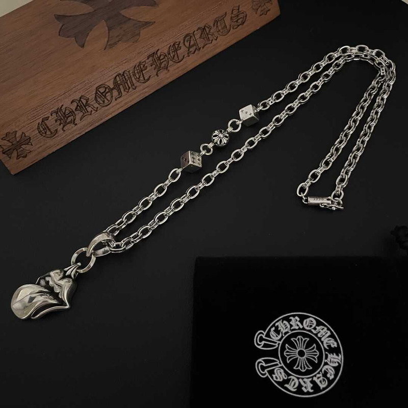 Chrome Heart Classic Logo Necklace