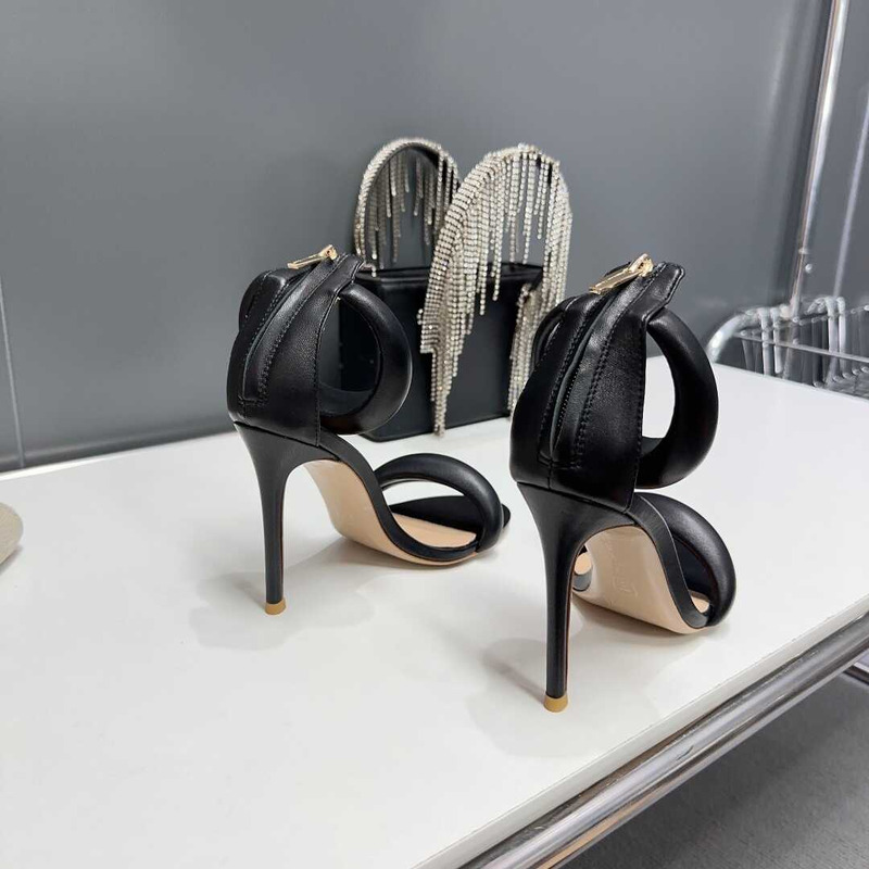 GIANVITO Rossi Bijoux Sandals Black