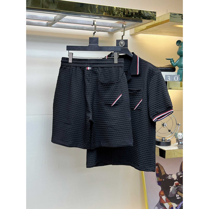 Thom Browne Polo Shorts Black