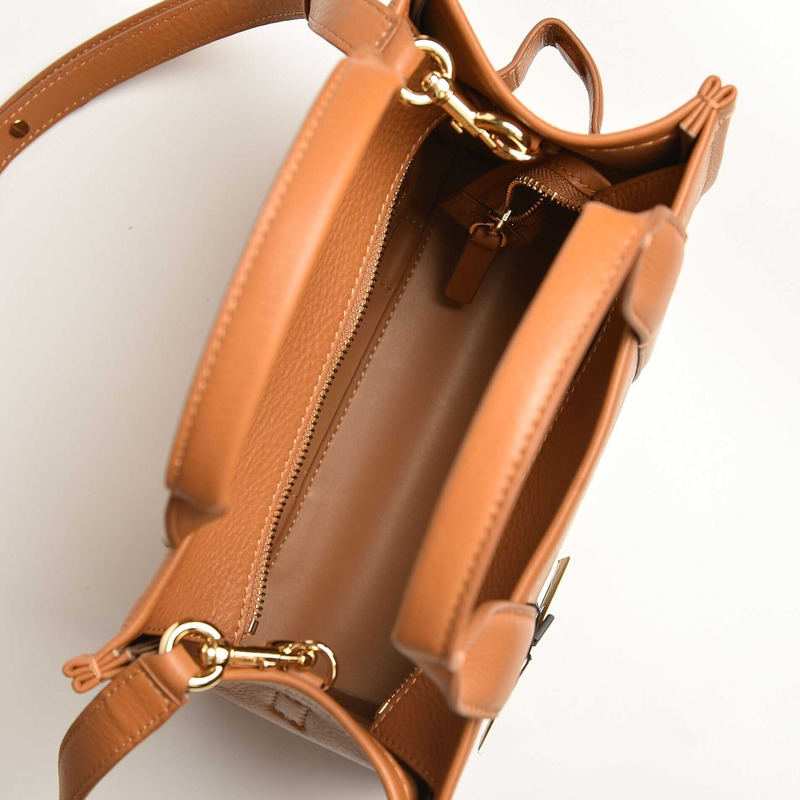 Marc Jacobs The Leather Mini Tote Leather Tote Bag - Mini/Brown