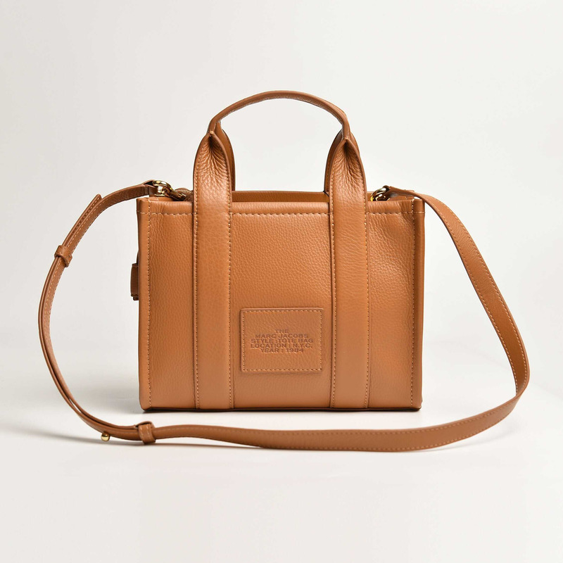 Marc Jacobs The Leather Mini Tote Leather Tote Bag - Mini/Brown