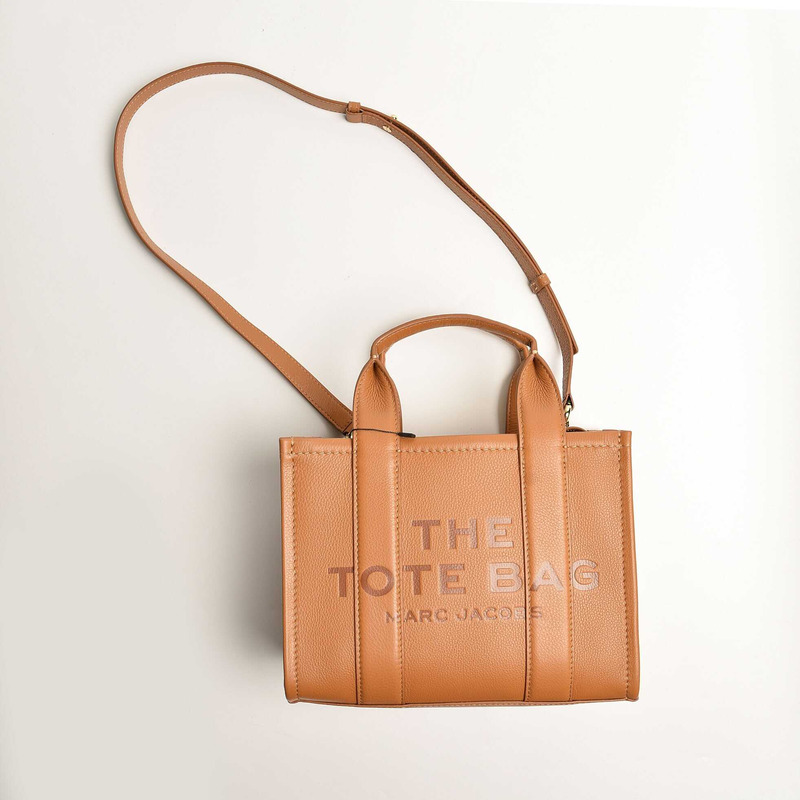 Marc Jacobs The Leather Mini Tote Leather Tote Bag - Mini/Brown