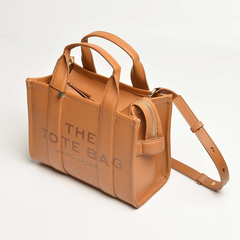 Marc Jacobs The Leather Mini Tote Leather Tote Bag - Mini/Brown